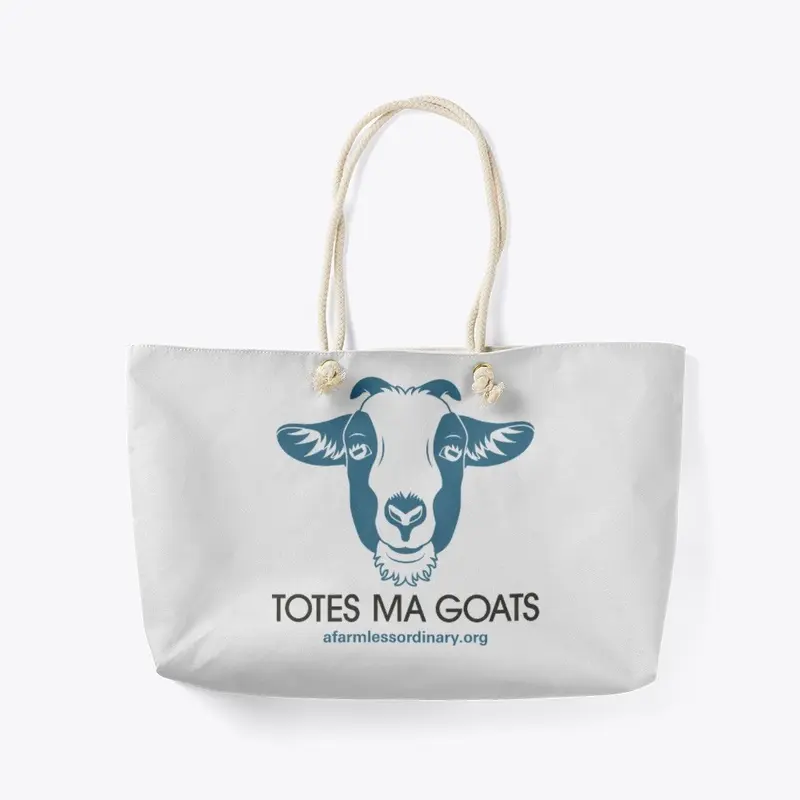 Totes Ma Goats - Organic Tote Bag