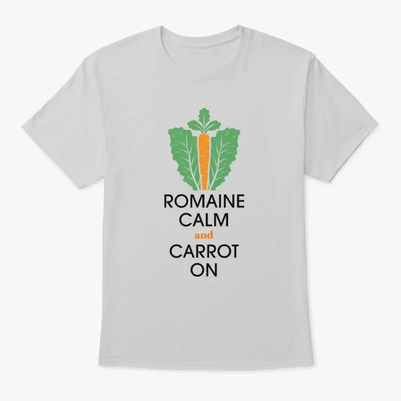 Romaine Calm and Carrot On Tee