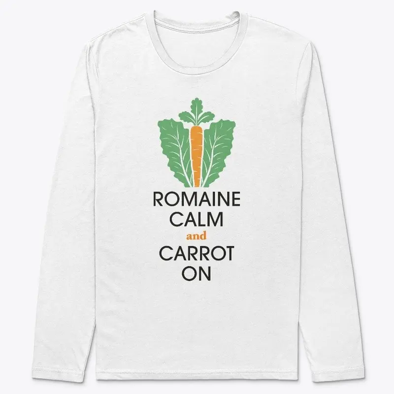 Romaine Calm and Carrot On Tee