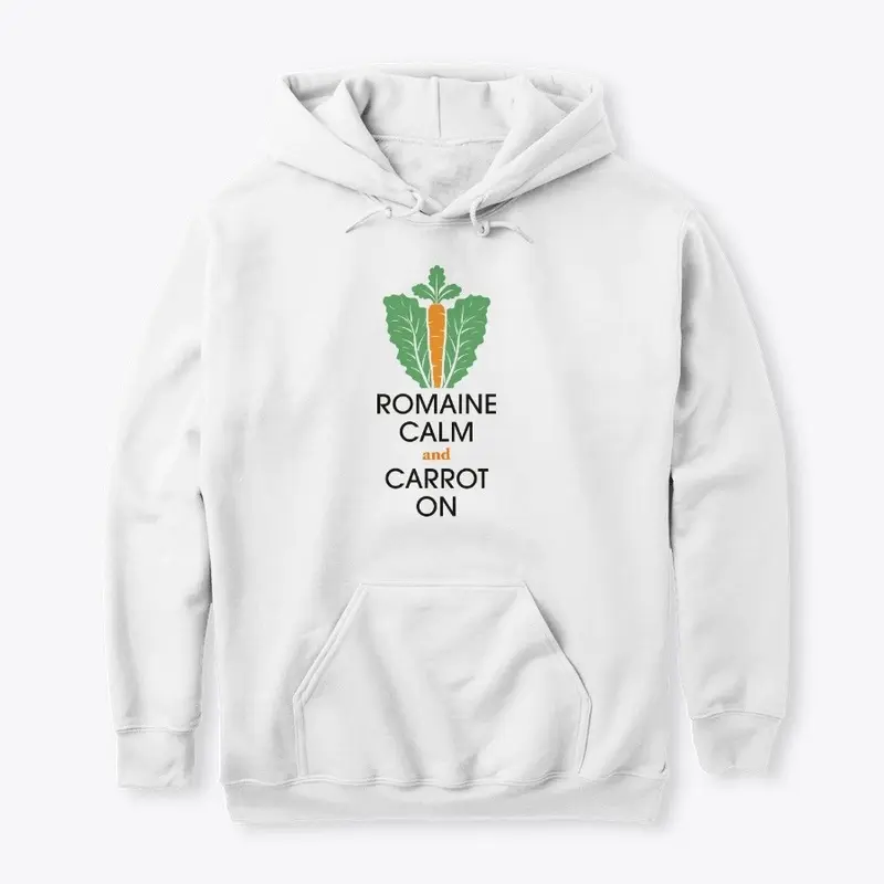 Romaine Calm and Carrot On Tee